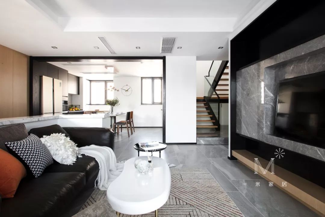 《依旧》现代家居，优雅纯粹，200m²顶楼复式设计-20