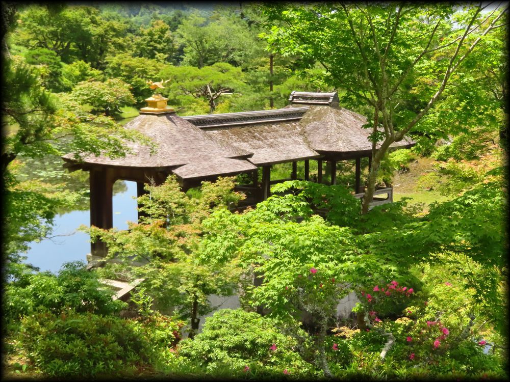 修学院离宫上离宫,隣雲亭与浴龍池-25