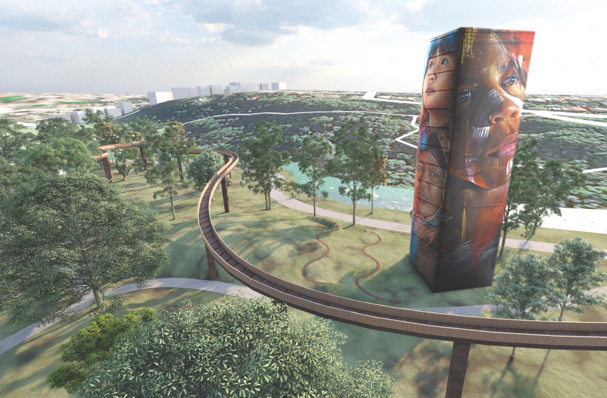 图雷拉北部艺术花园丨澳大利亚悉尼-0