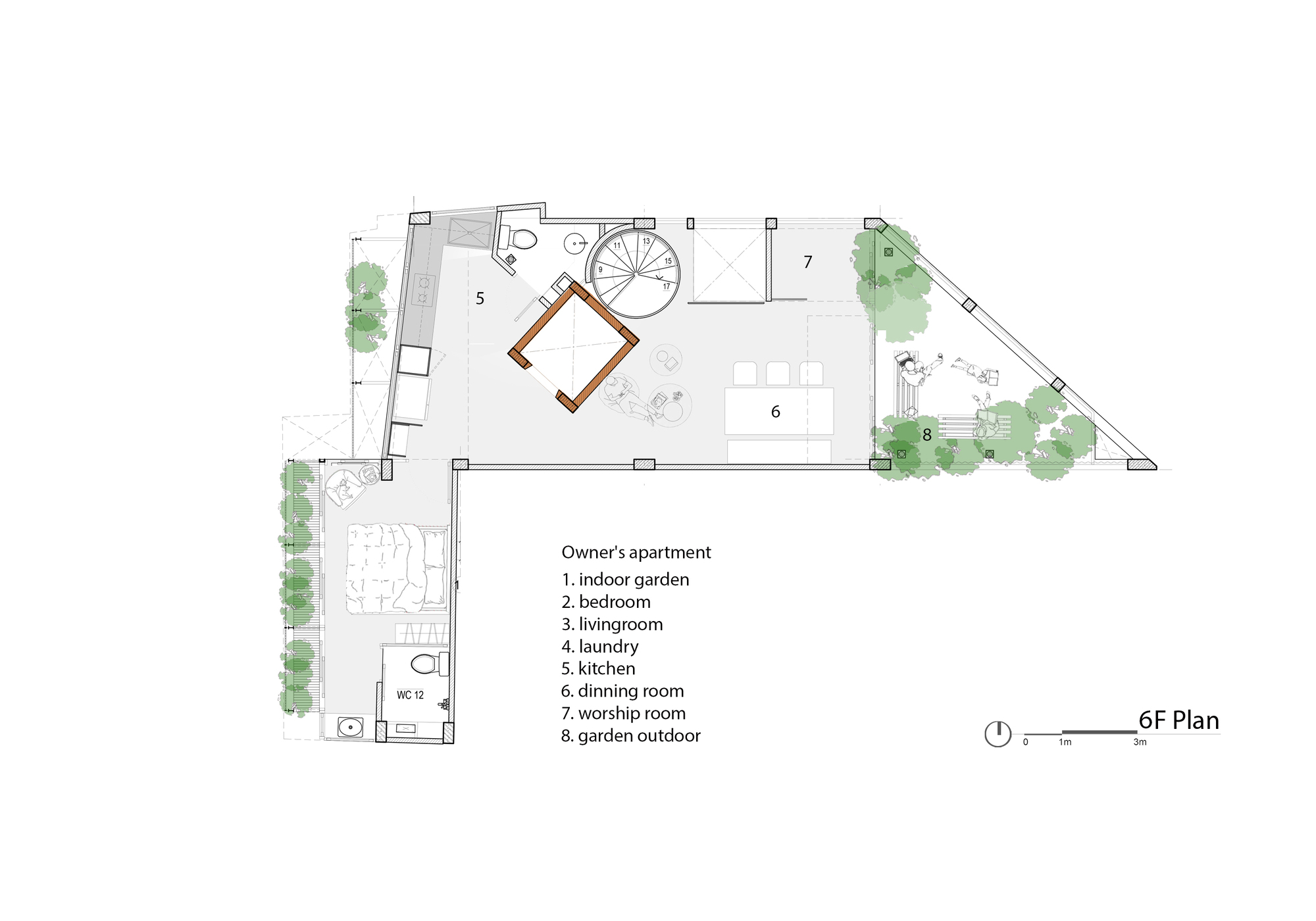 自建别墅丨越南胡志明市丨G+architects-70