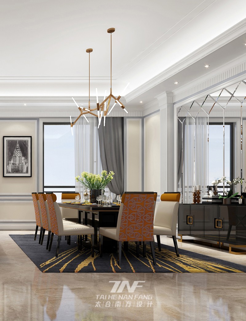 桂平凤凰城A2户型样板房  新古典雅奢-14