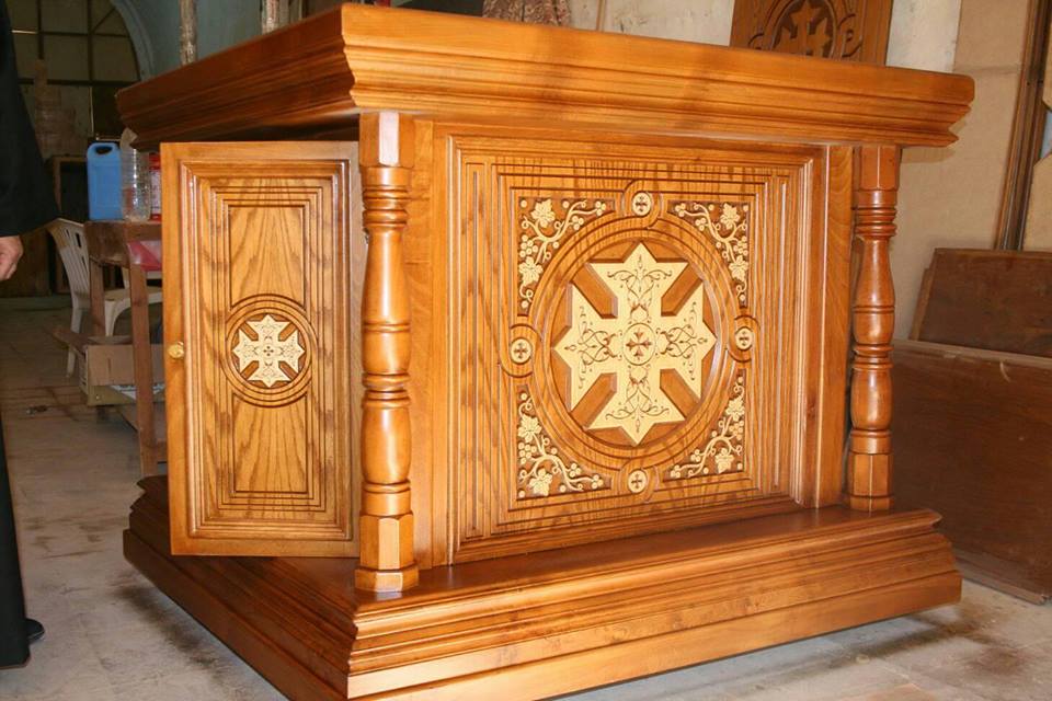 CNC wooden work for church-6