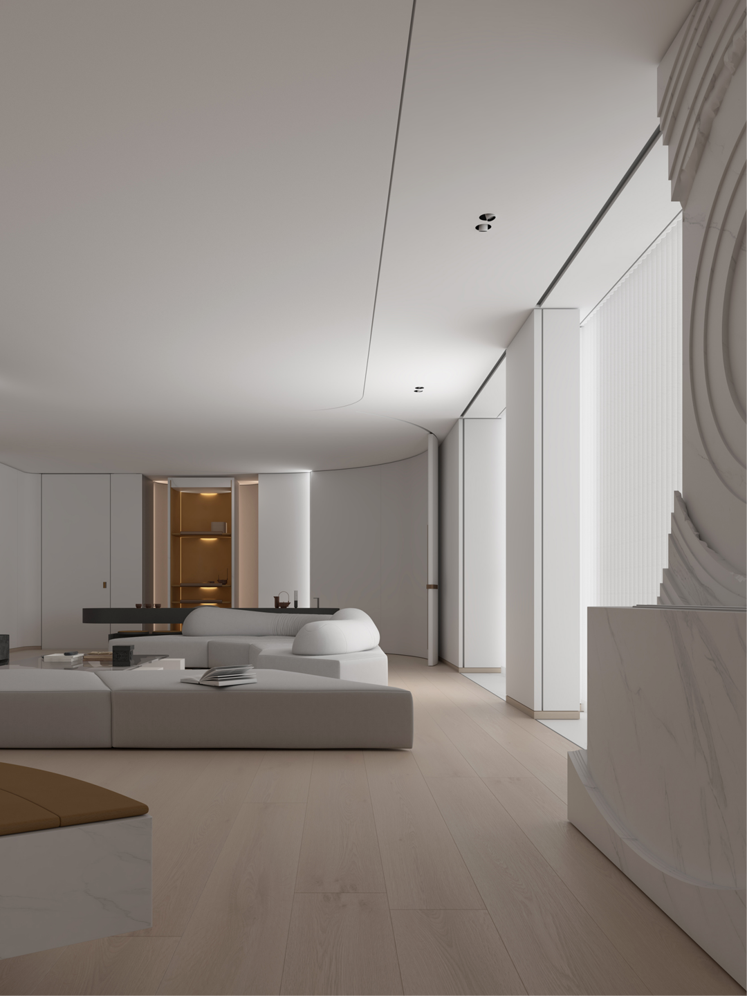 130㎡ 上海私宅 对望陆家嘴~ 实景拍摄-2