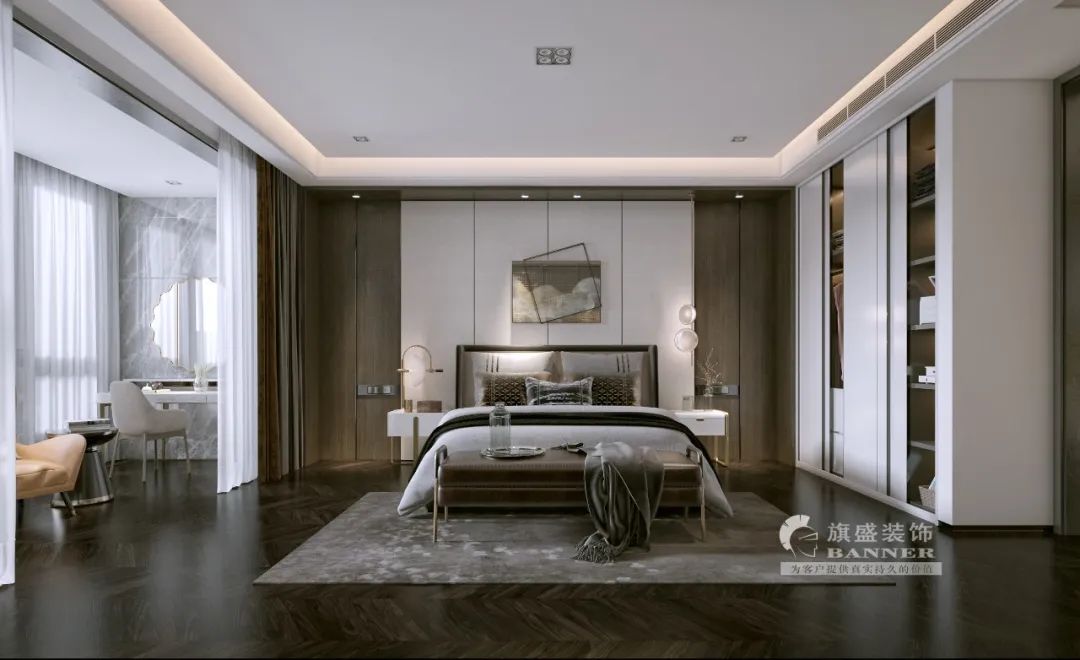 李丞打造 400㎡现代家宅，品质生活与艺术气息的完美融合-70