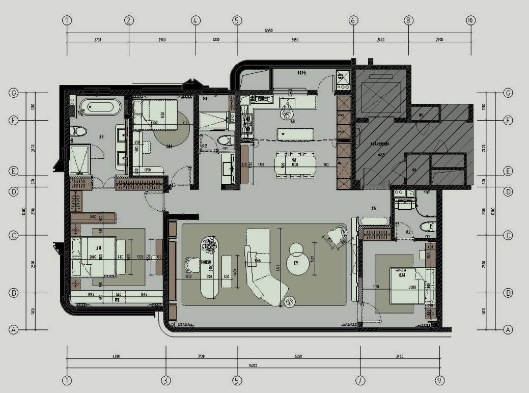 卓瑞地产·悦麓华著160㎡样板间丨中国芜湖丨深圳市伊派室内设计有限公司-61