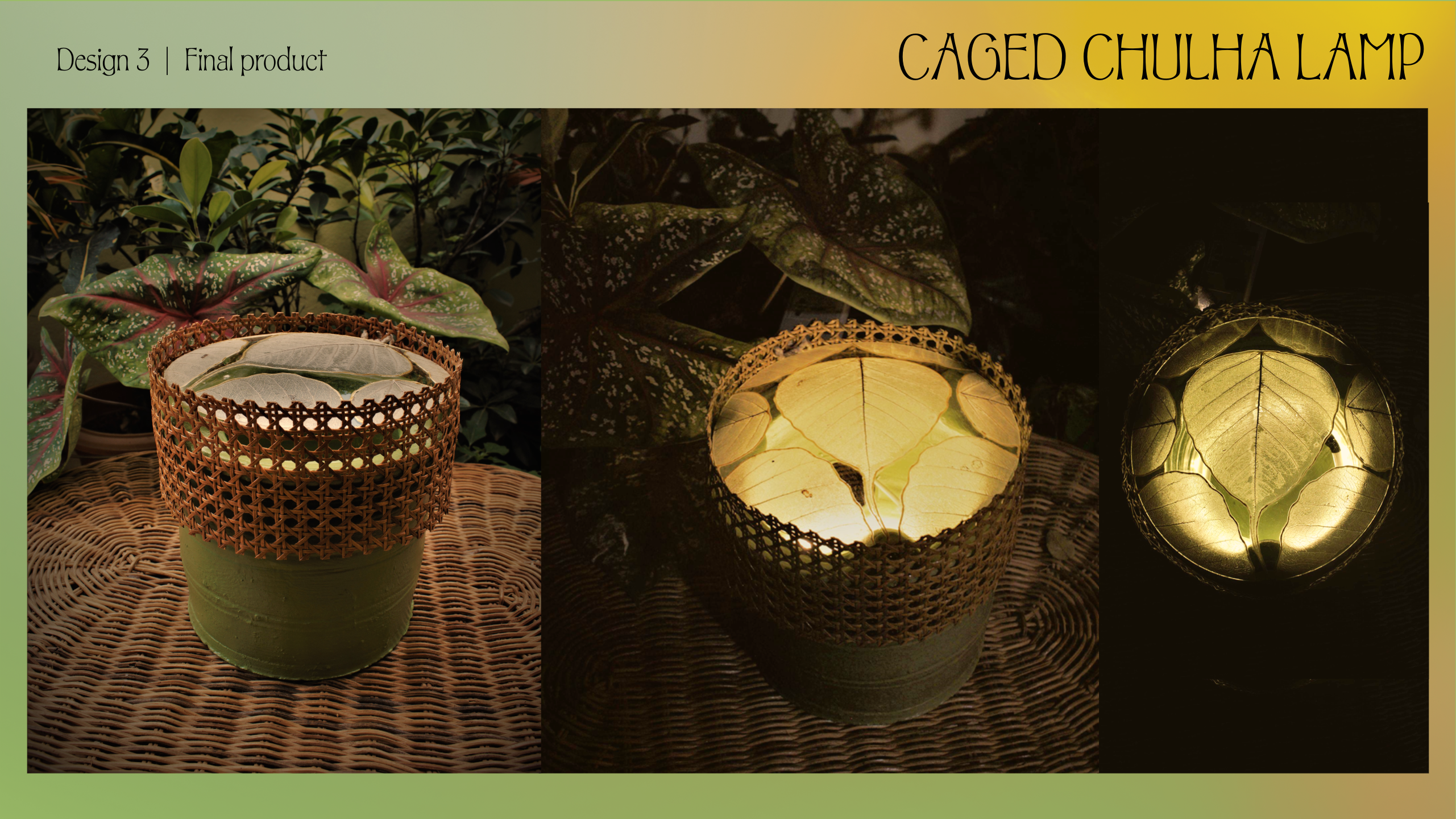 Indian cottagecore lamps - Cluster craft project-17