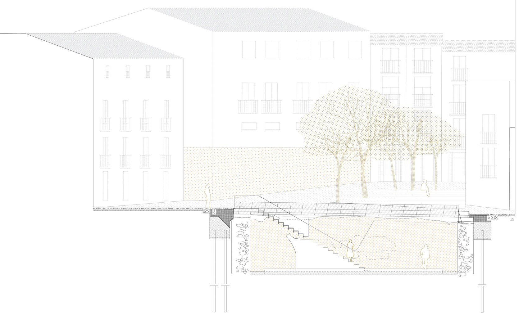 犹太教堂广场改造丨西班牙-44