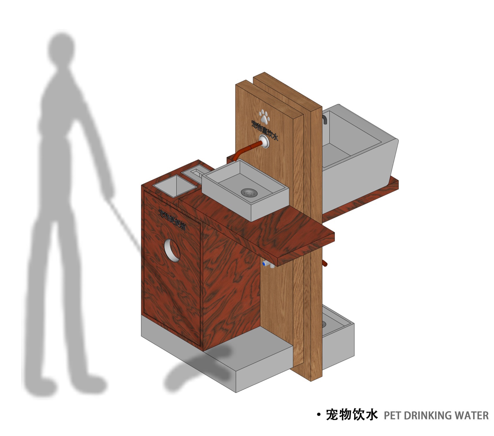big bill宠物空间丨中国西安丨MOS木石设计-110
