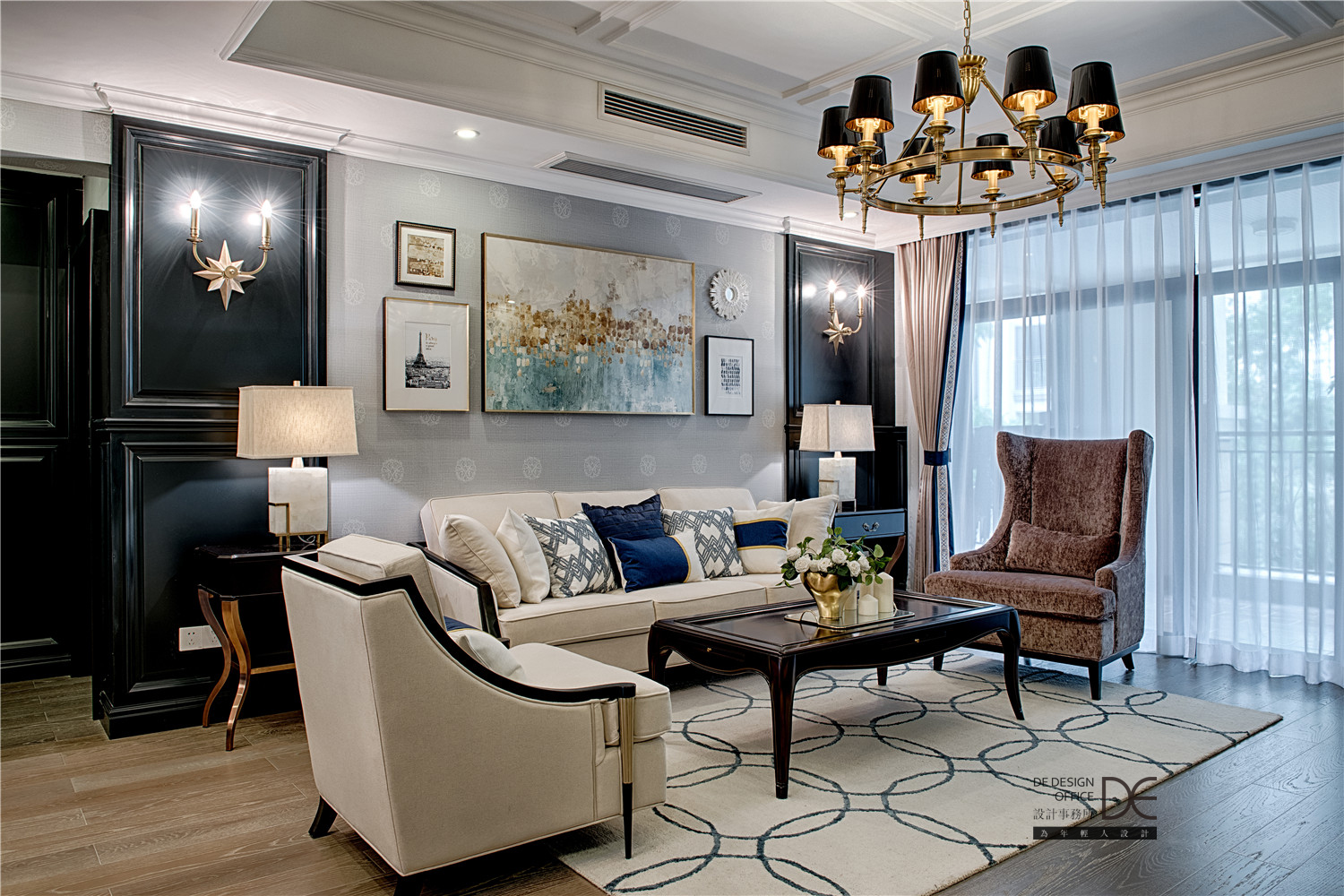 北京遇上西雅图 | 中美混搭风家居设计案例-12