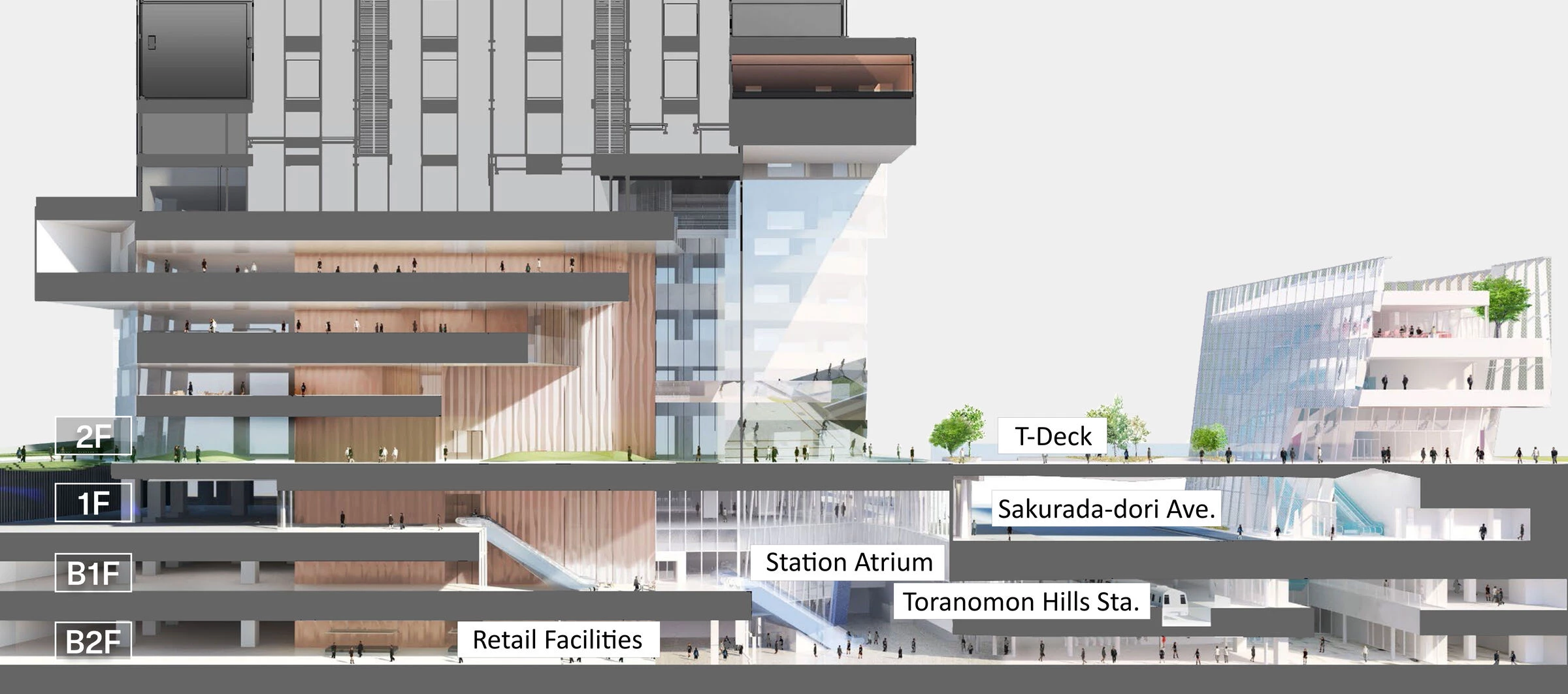 虎之门之丘站塔丨日本东京丨OMA-42