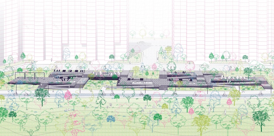 俄罗斯 Poyma 滨河公园丨俄罗斯莫斯科丨Basis architectural bureau-11