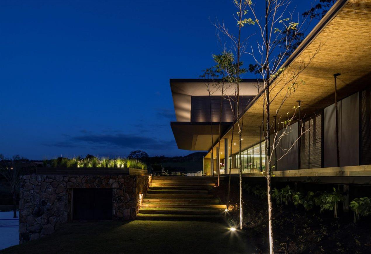 巴西钢木混凝土住宅-9