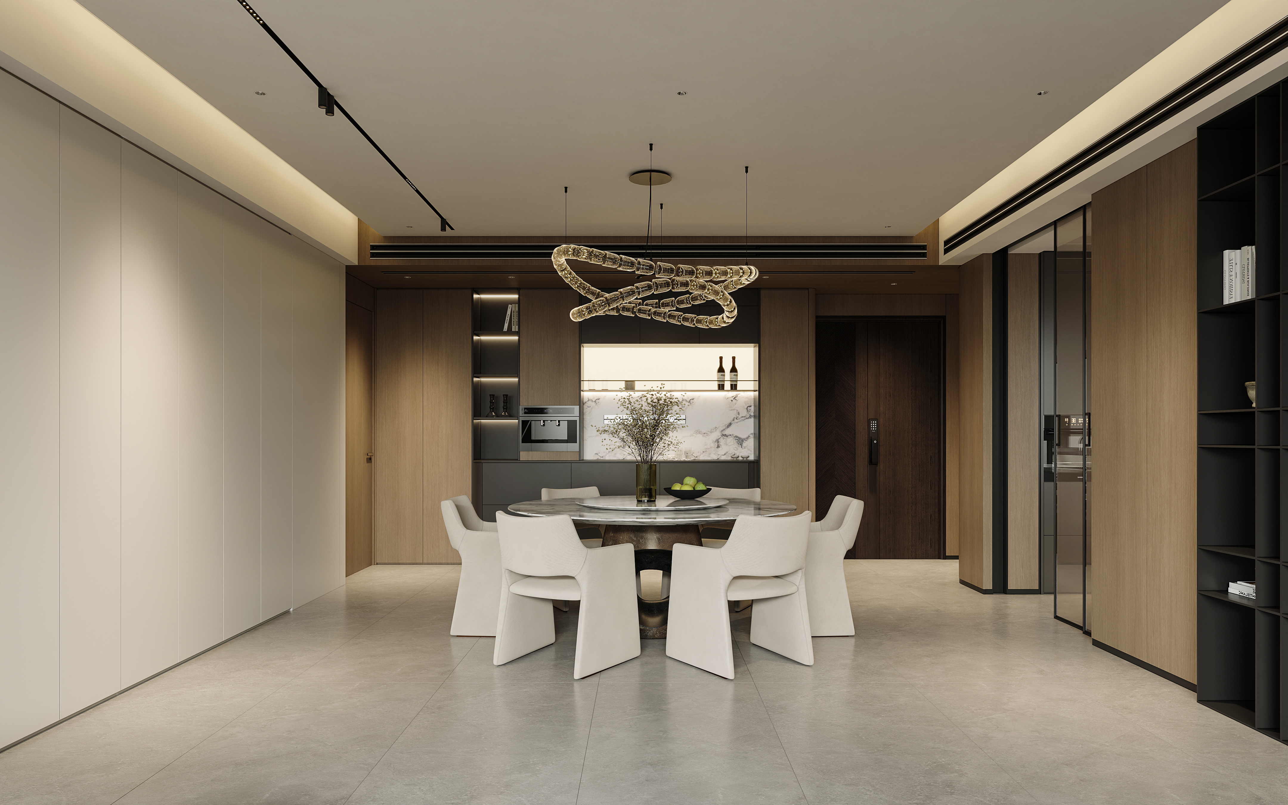 现代意式平层表现案例-5