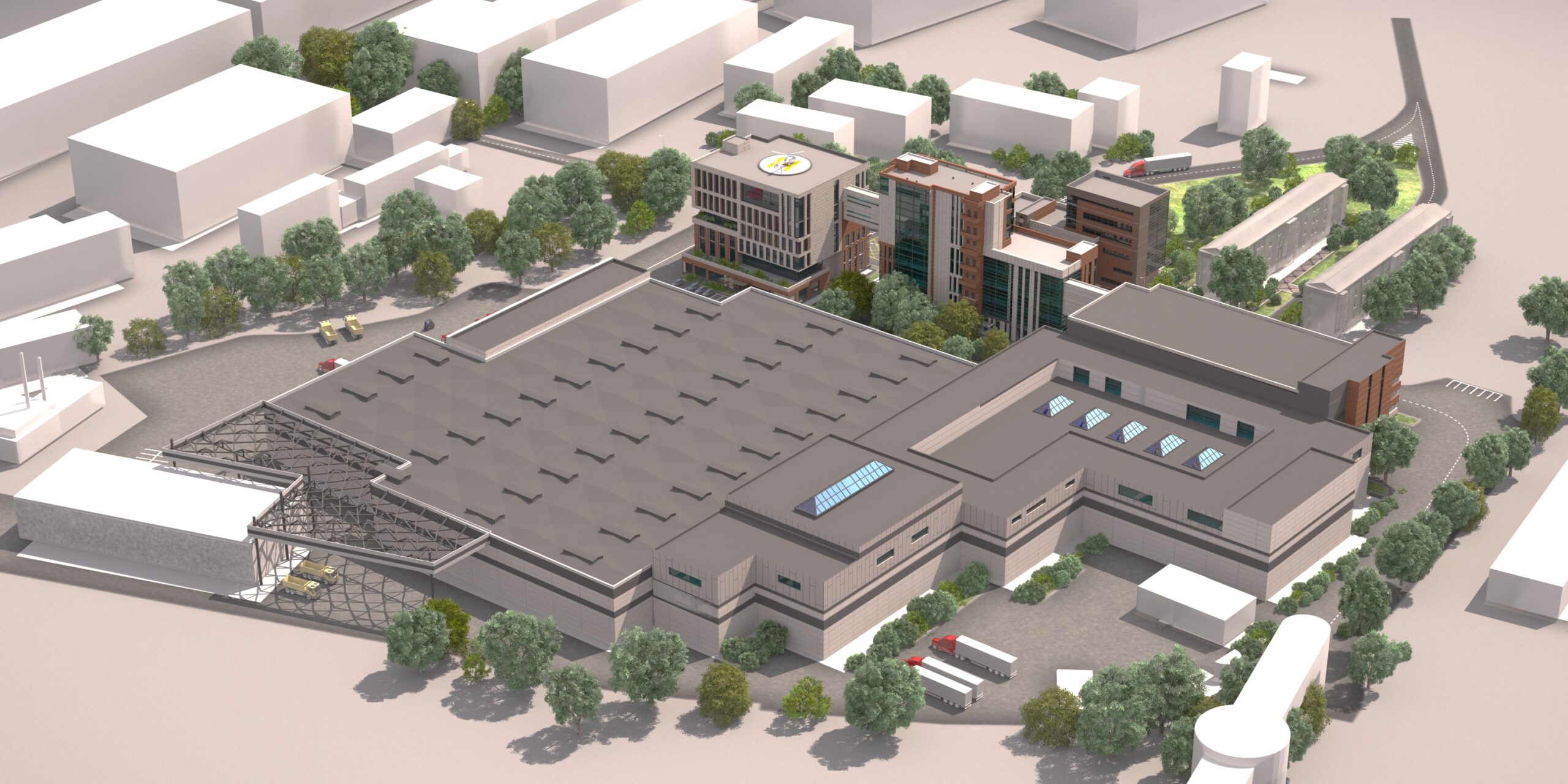 Архитектурный проект завода СоюзСнаб в Красногорске 53000м² — портфолио бюро ARXY-20