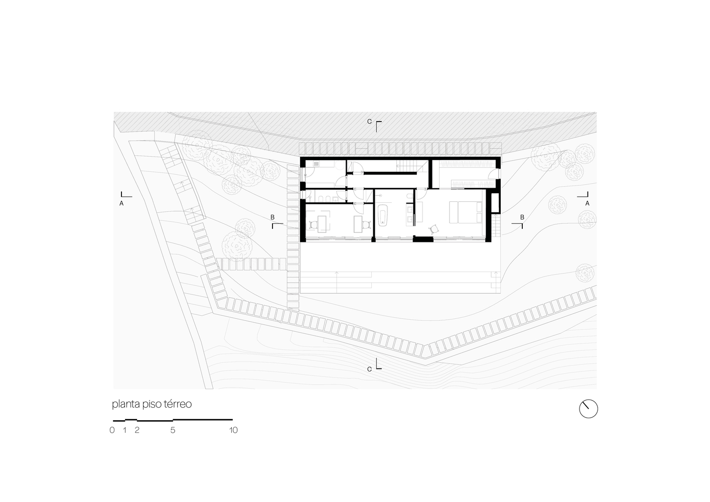 Livramento House · 简约岛屿度假别墅丨葡萄牙蓬塔德尔加达丨Mezzo Atelier-16