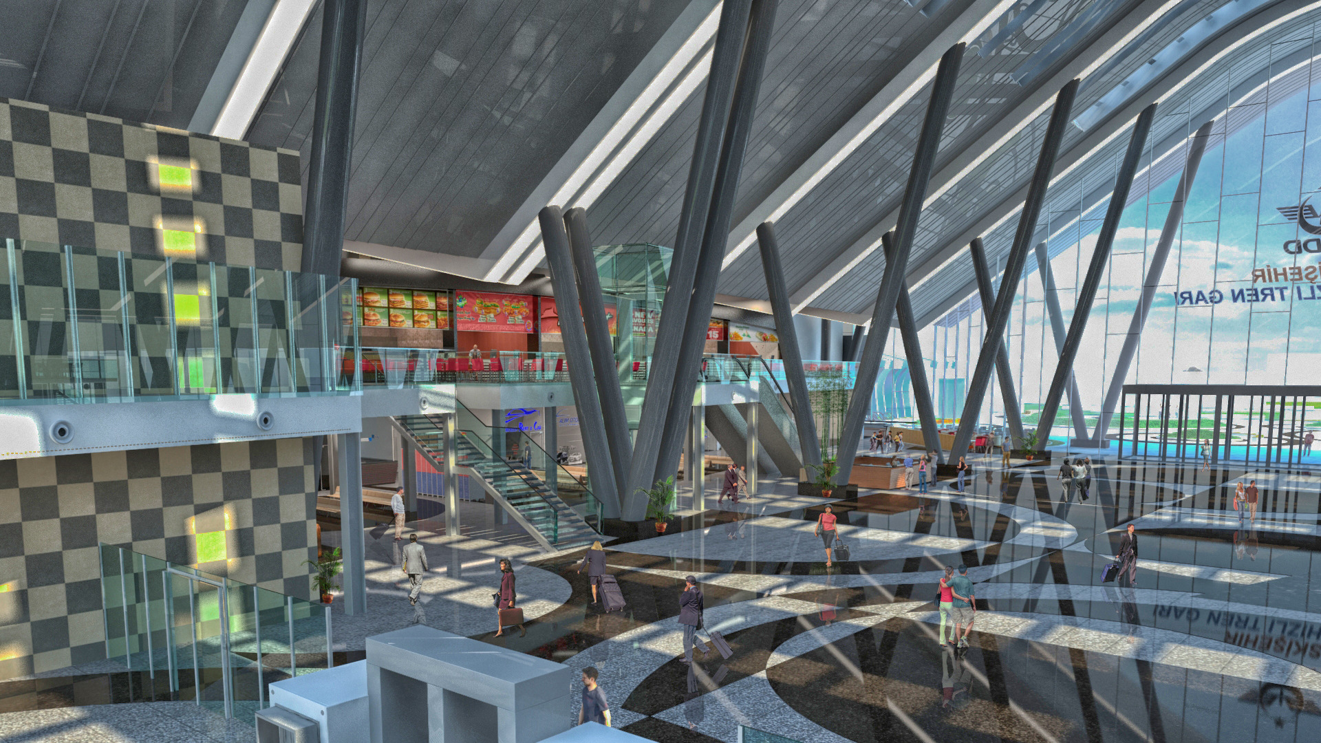 土耳其 Eskişehir 高铁站设计-12