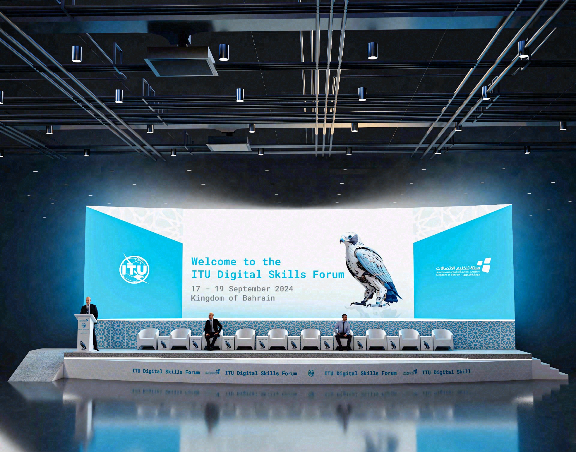 3D Design sign & stage-4