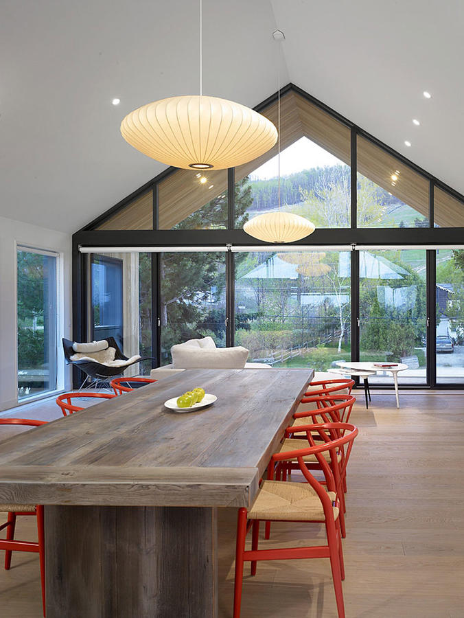 滑雪爱好者的现代艺术之家-22