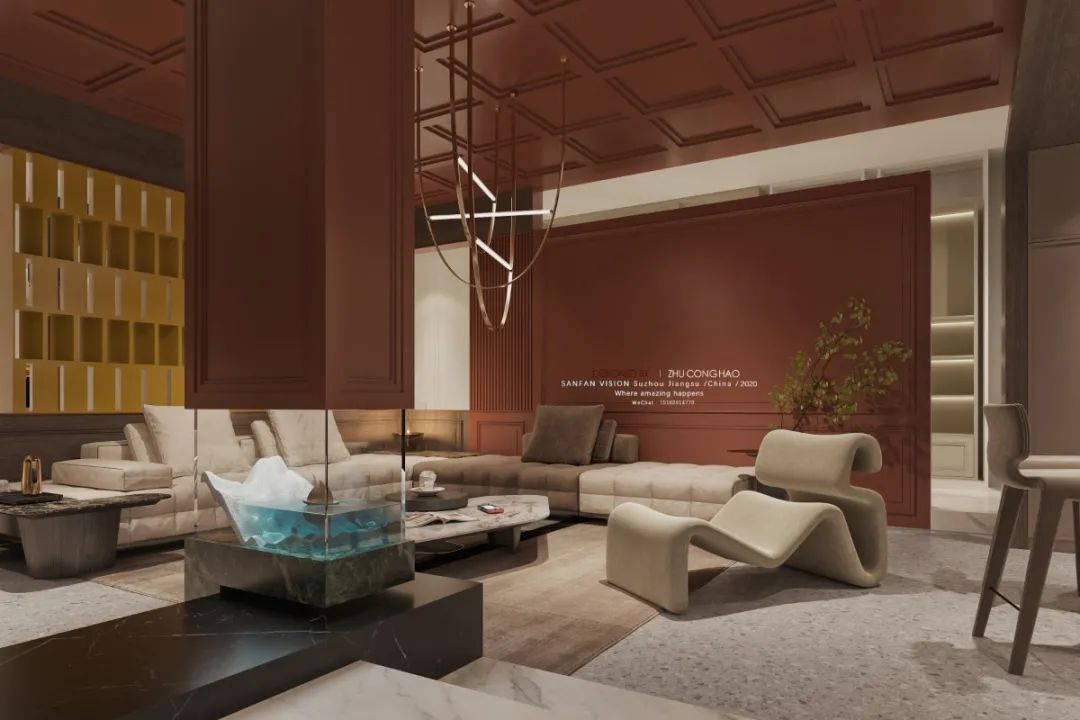 双生共融,苏州展厅设计展现和谐空间理念-22