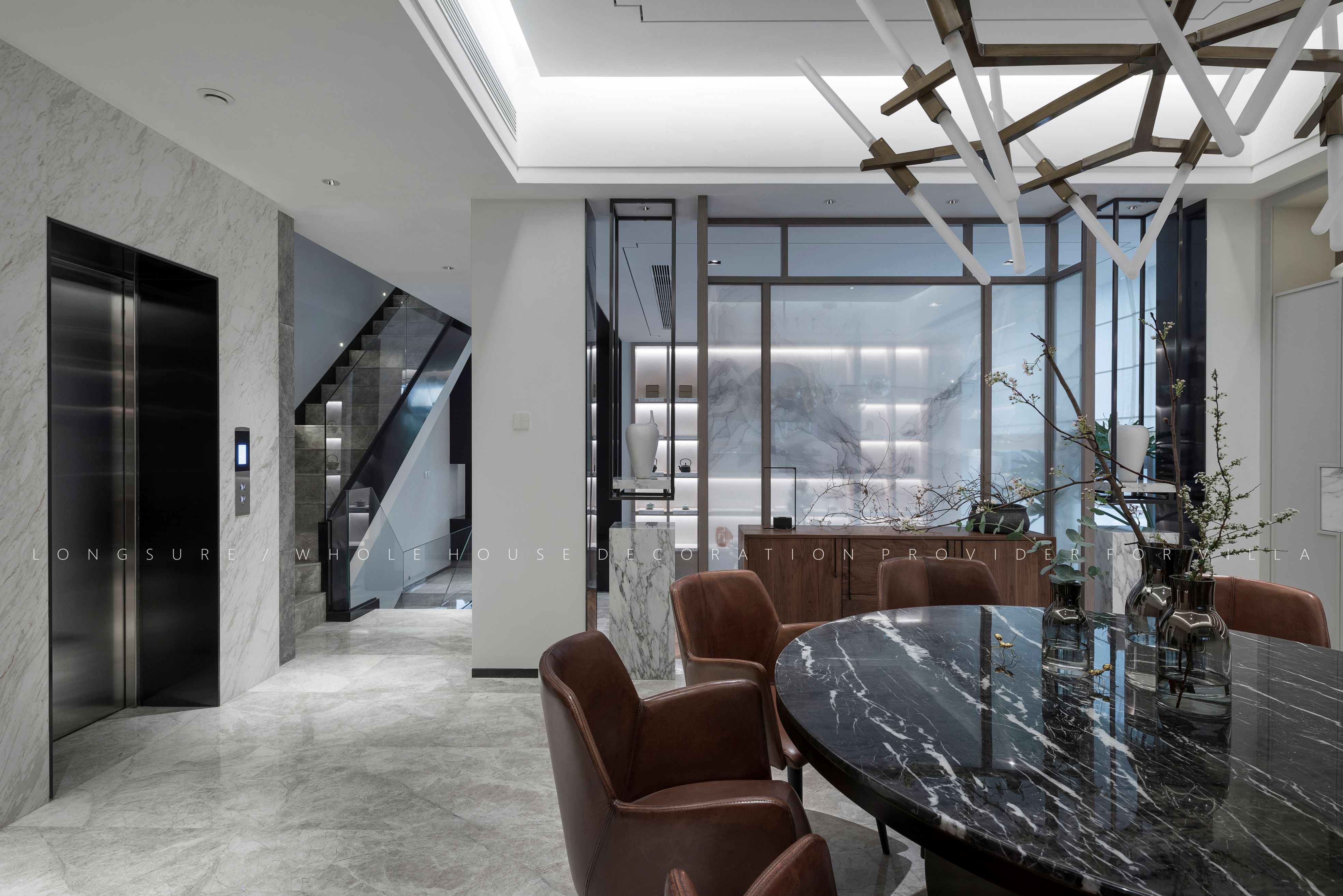 成都朗墅豪宅定制 | 实木整装的艺术-31