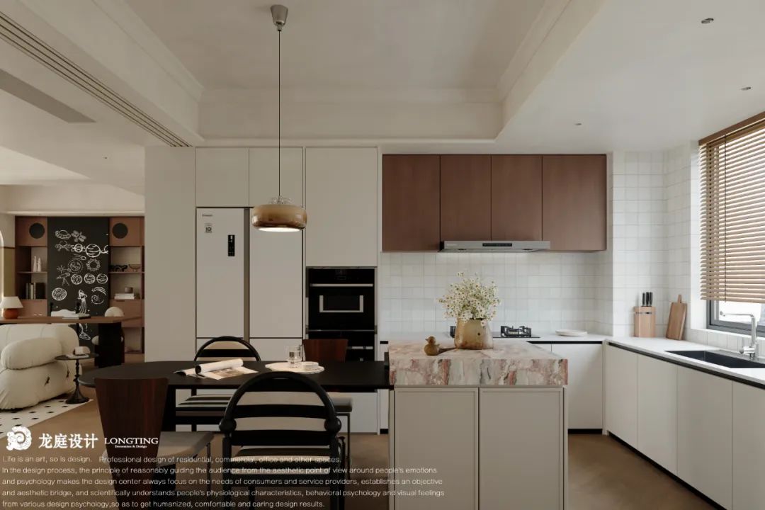 湖州·天悦府中古奶油风格设计丨中国湖州丨龙庭设计-37