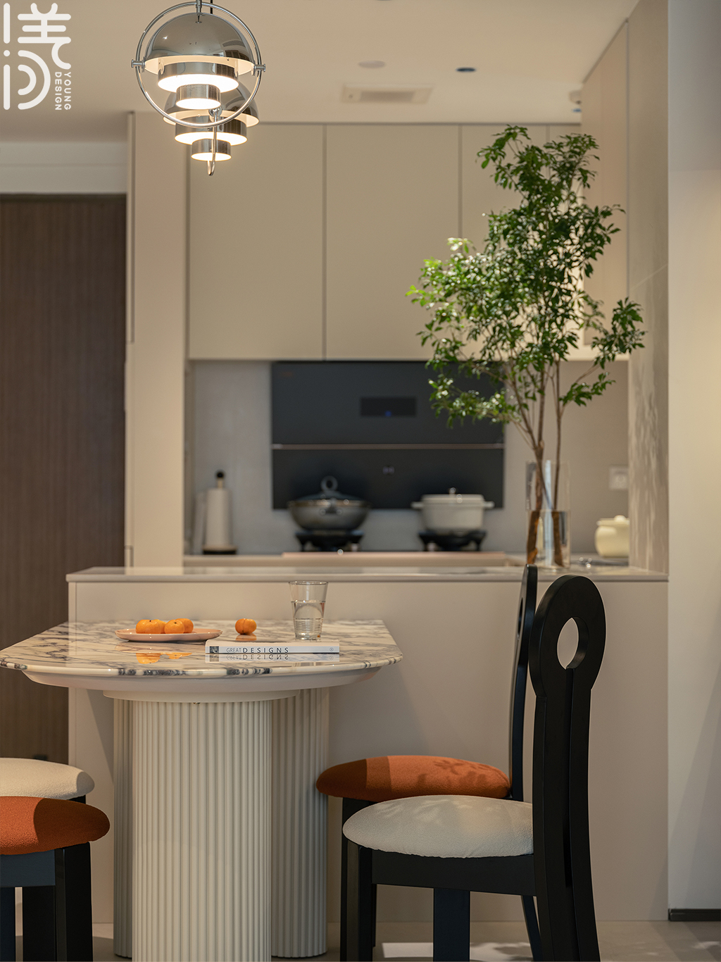 奶香可可平层丨中国深圳丨深圳漾空间设计有限公司-63