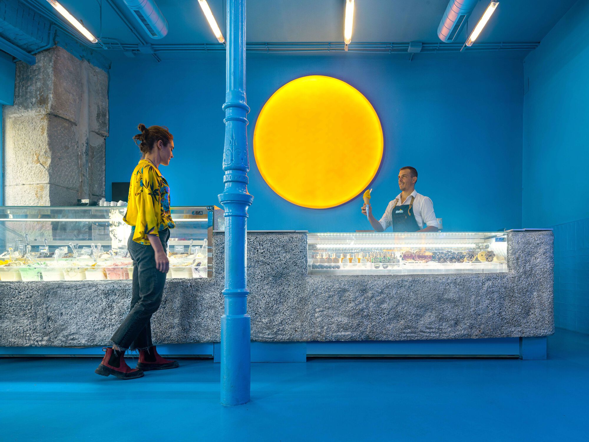 布兰多冰淇淋店丨西班牙马德里丨Marta Jarabo,SOLAR-15