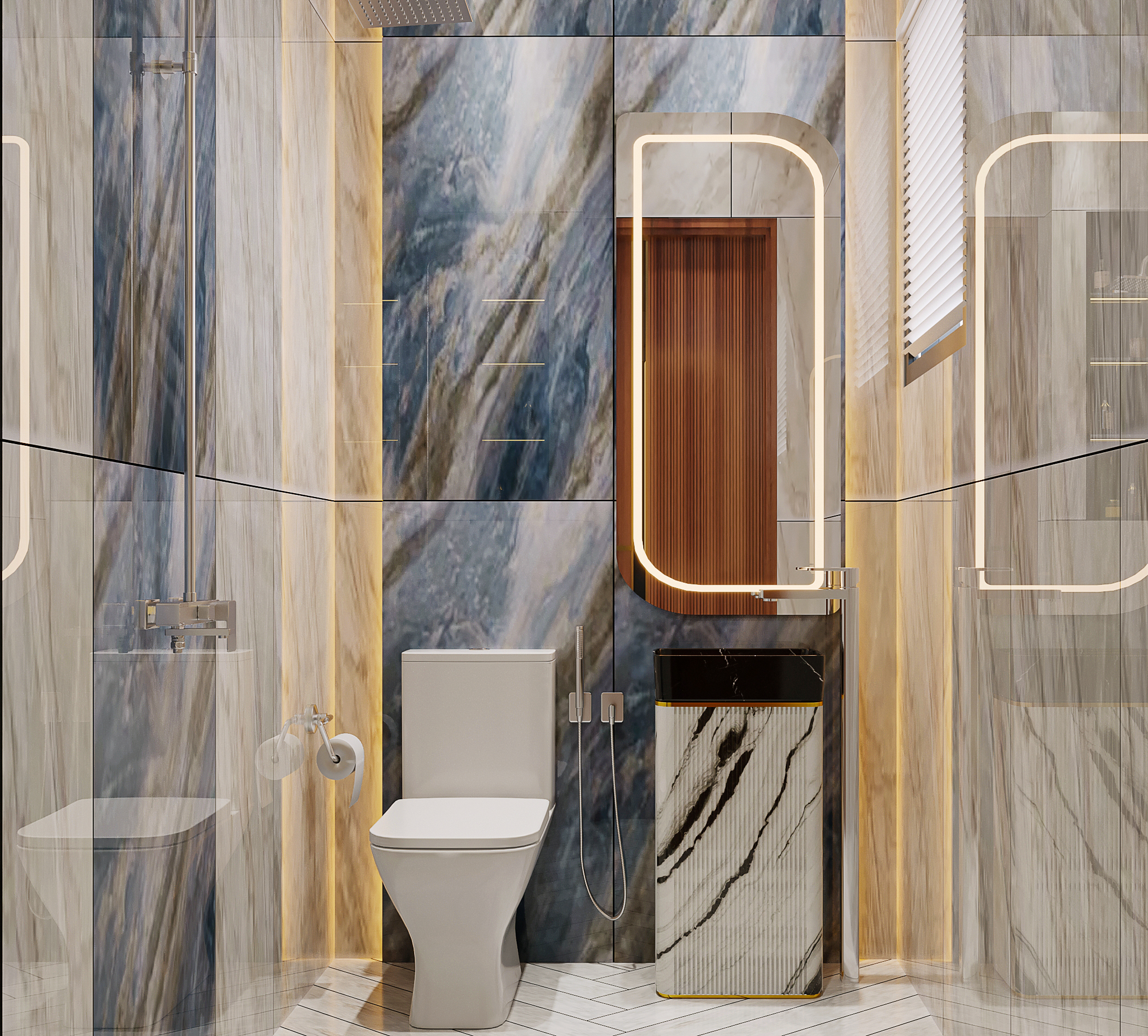 8 marla complete interior project bahria town-5