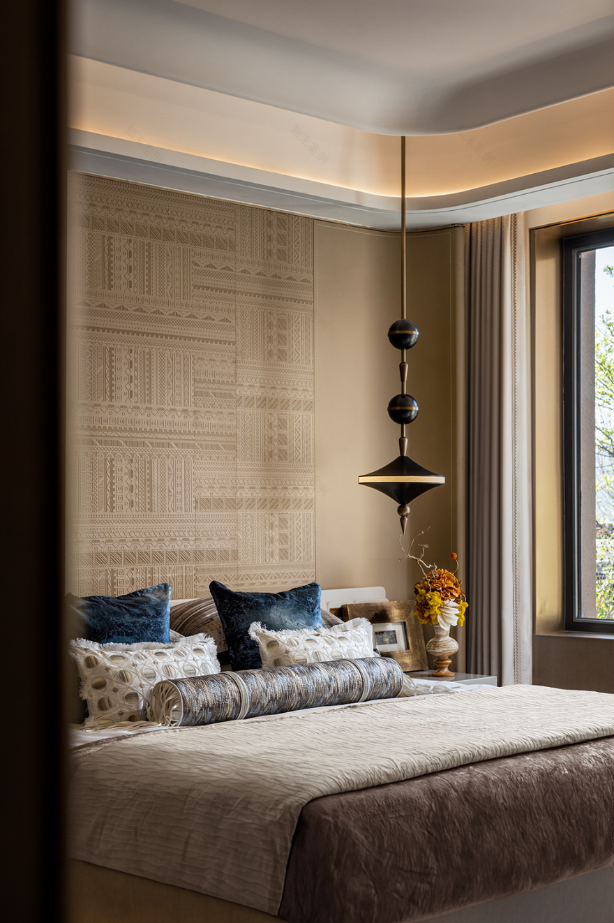 西宁中海·翰林原著143底复洋房样板间丨中国西宁丨深圳市盘石室内设计有限公司-33