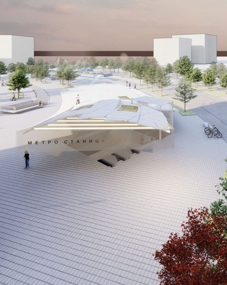 贝尔格莱德地铁线路设计（Lot A段）丨Stefan Danilović等建筑师团队-46