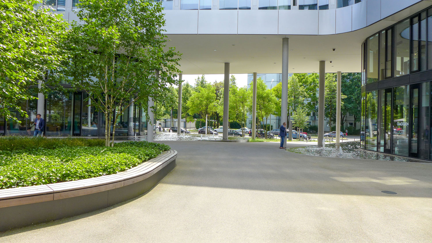 Munich Arabeska 公园式办公空间,融入自然的设计理念-24