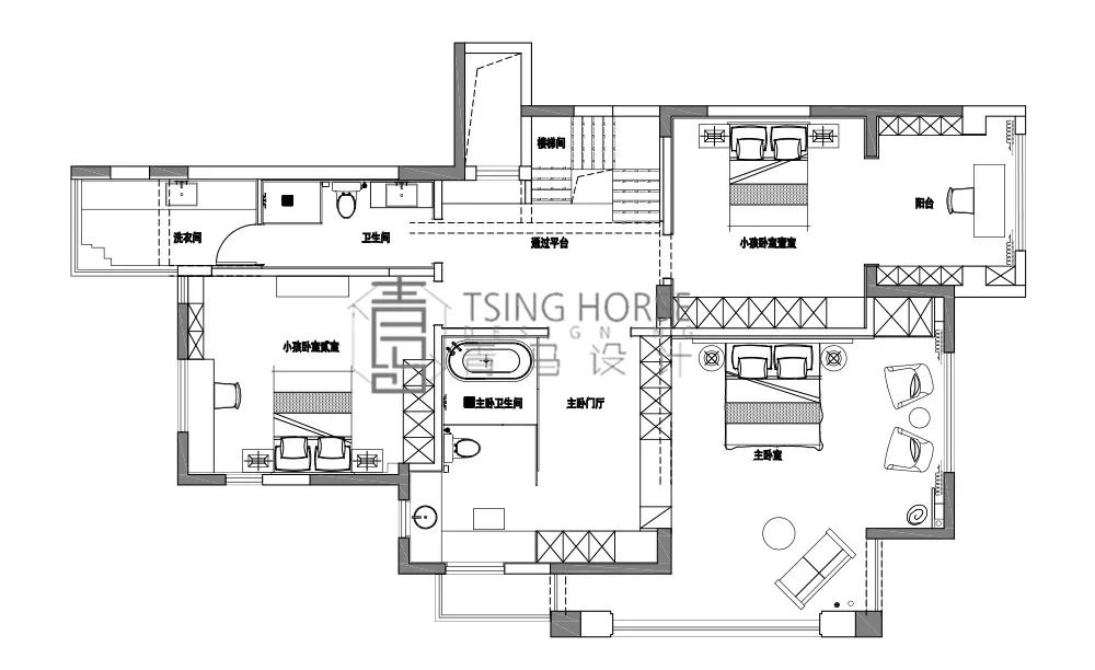 绿地诺丁山·现代中式别墅设计 | 何贵君的奶茶时光-81