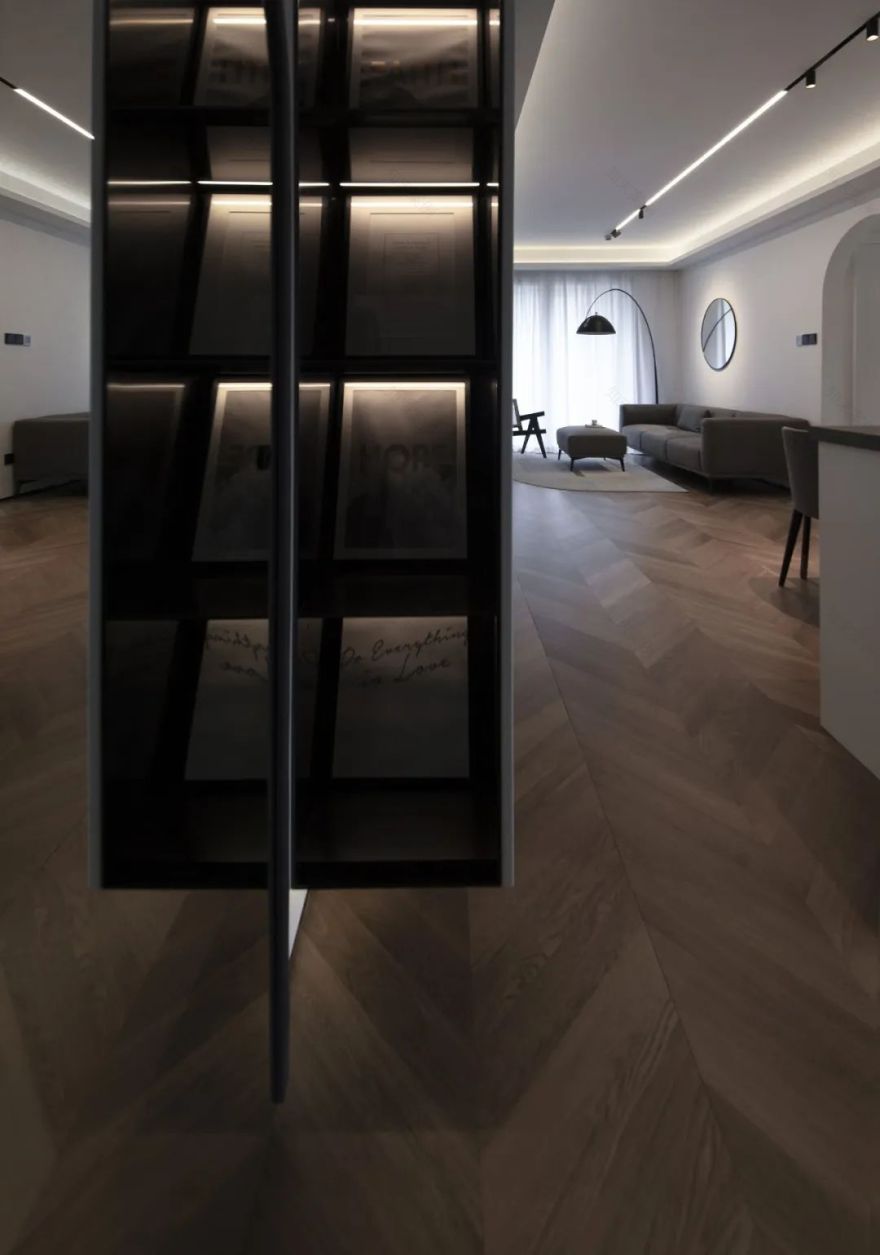 深圳林宅,极简生活空间的艺术演绎-11