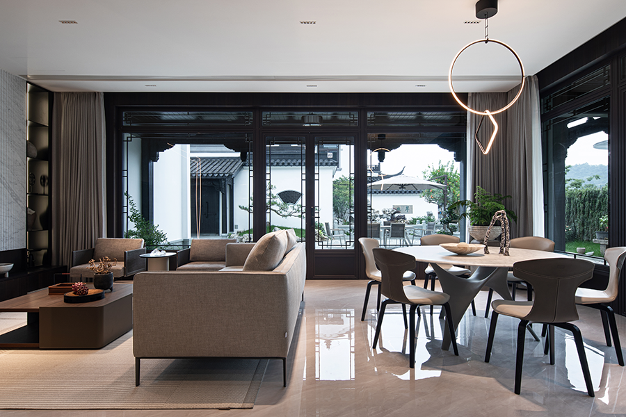 杭州新安江畔私宅丨中国杭州丨冯培莉空间设计工作室-9