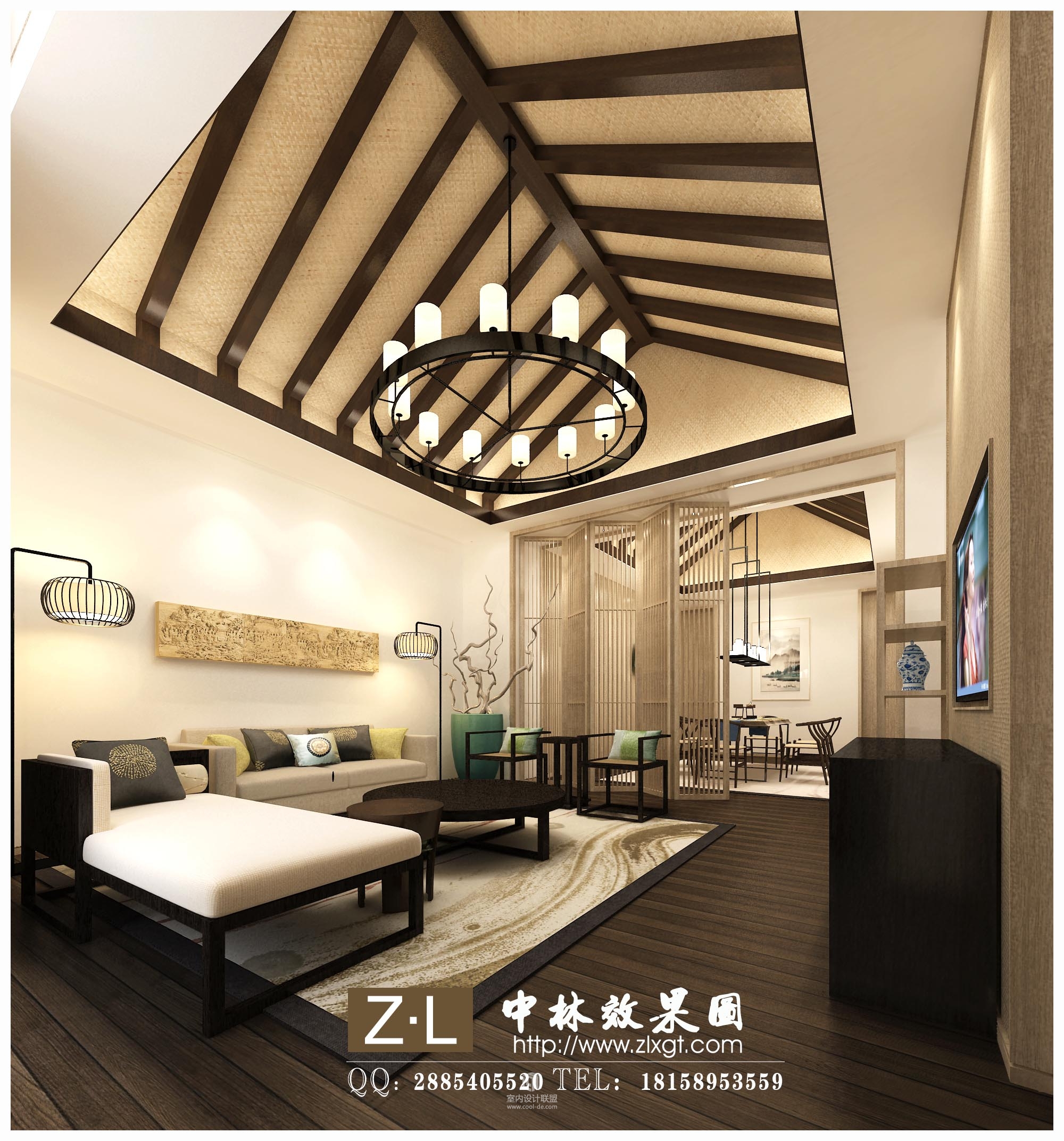 ■■■■■史上最牛X的简约中式禅意酒店效果■■■■■-11