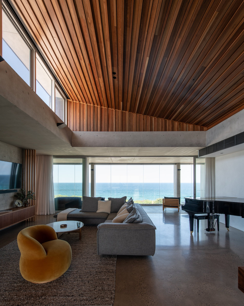 澳大利亚伯恩海滩混凝土住宅-20