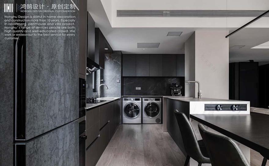 90 后小资生活方式的平层开放式住宅丨中国上海丨上海鸿鹄设计-17