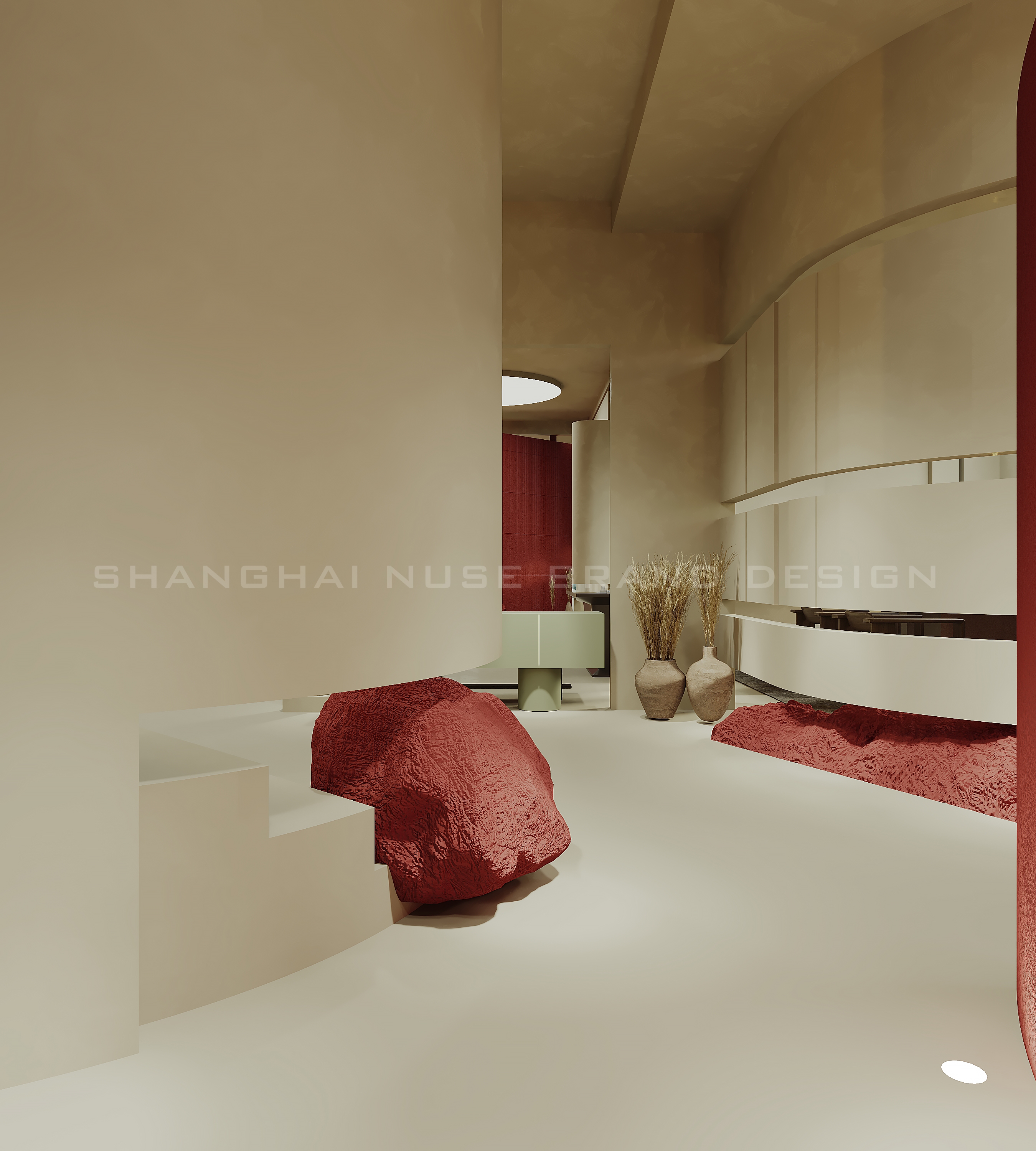 艺术漆展厅设计丨木村空间设计有限公司-38