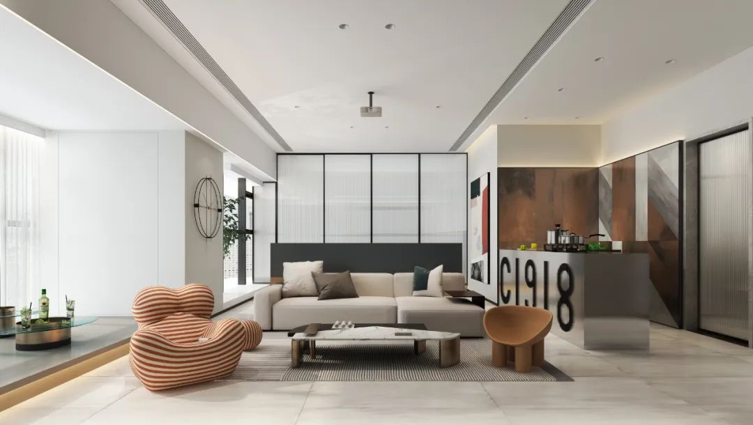 LGD 打造碧桂园现代简约空间，穿越时光之旅-87