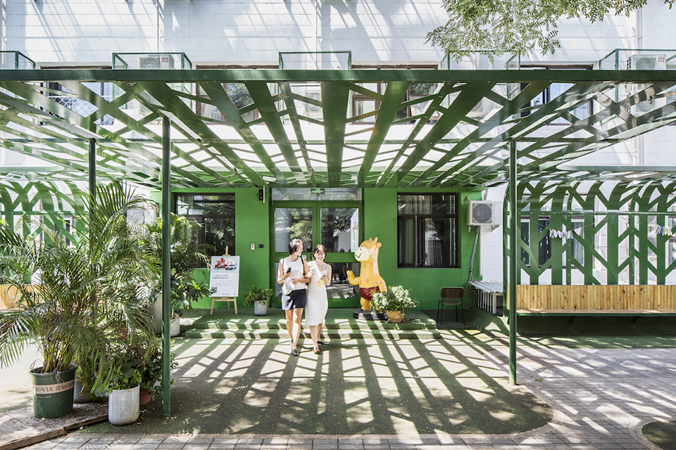 泊寓北锣店外部空间设计,北京 / MAT Office-9