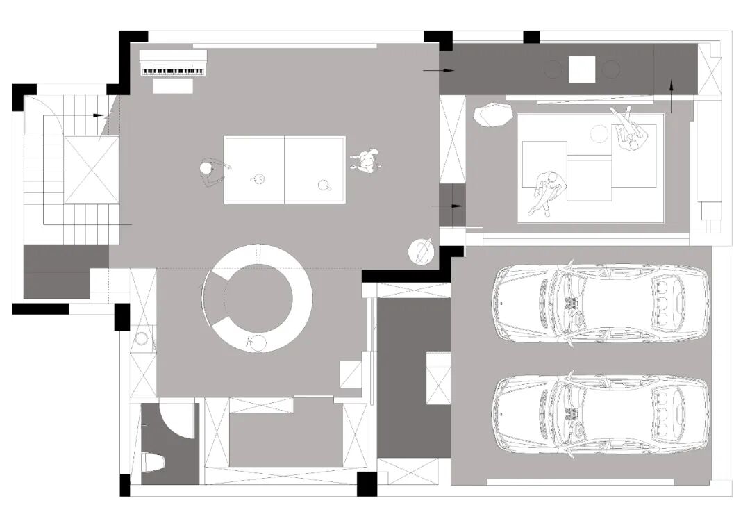 【首发】MH设计新作：自由·归属▏当代豪宅的极简艺术，让生活更有腔调-12