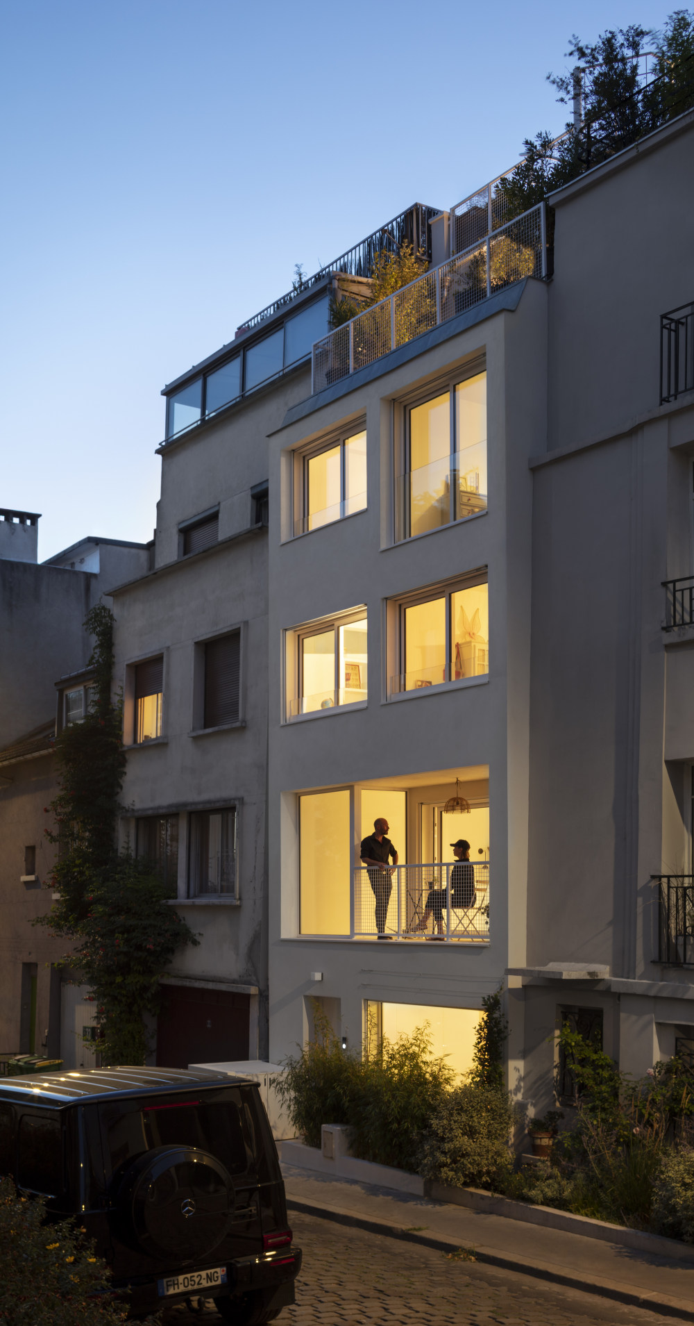 巴黎垂直住宅 Bergeyre House-30