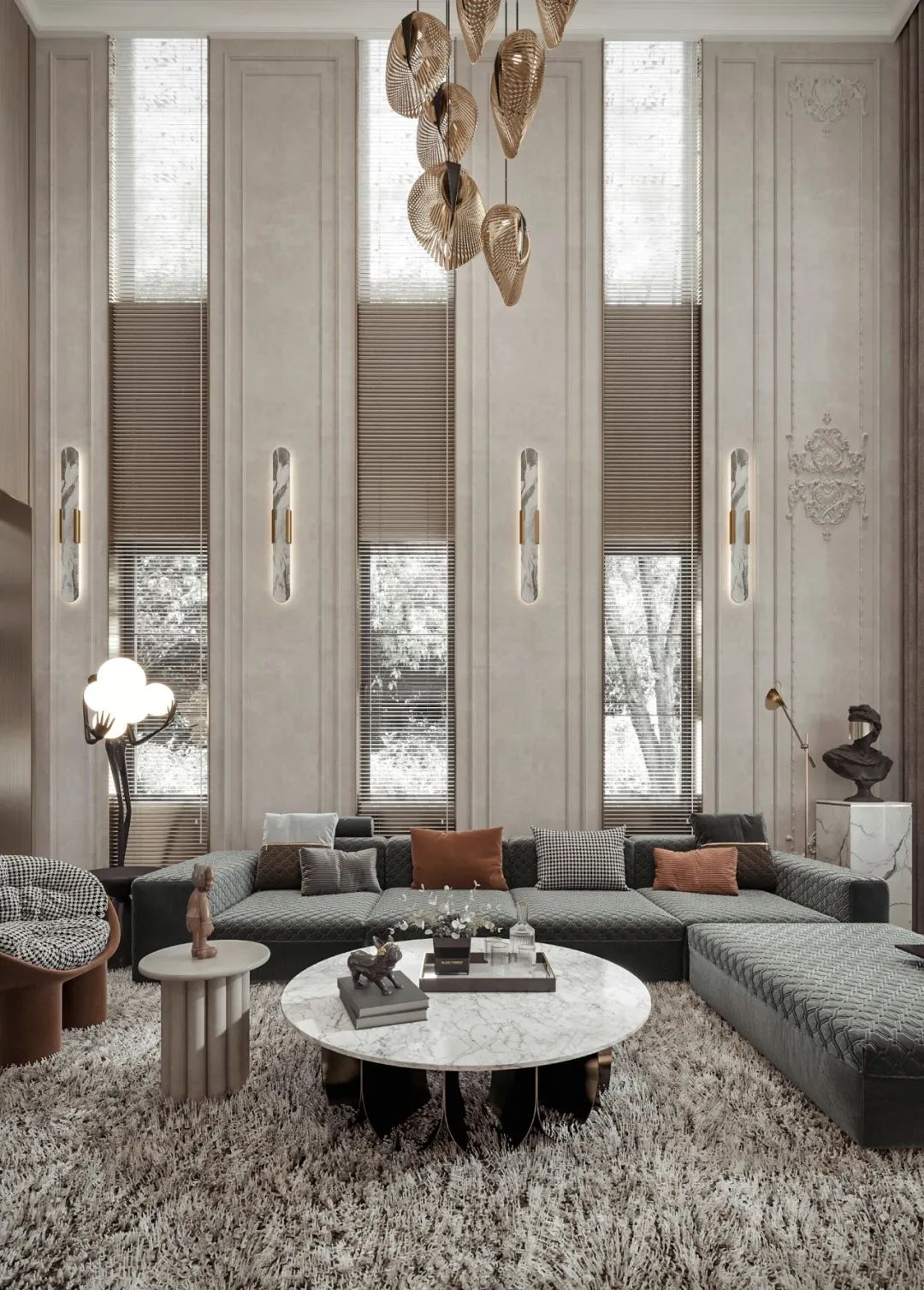 杭州状元府别墅 | 现代法式精致生活-25