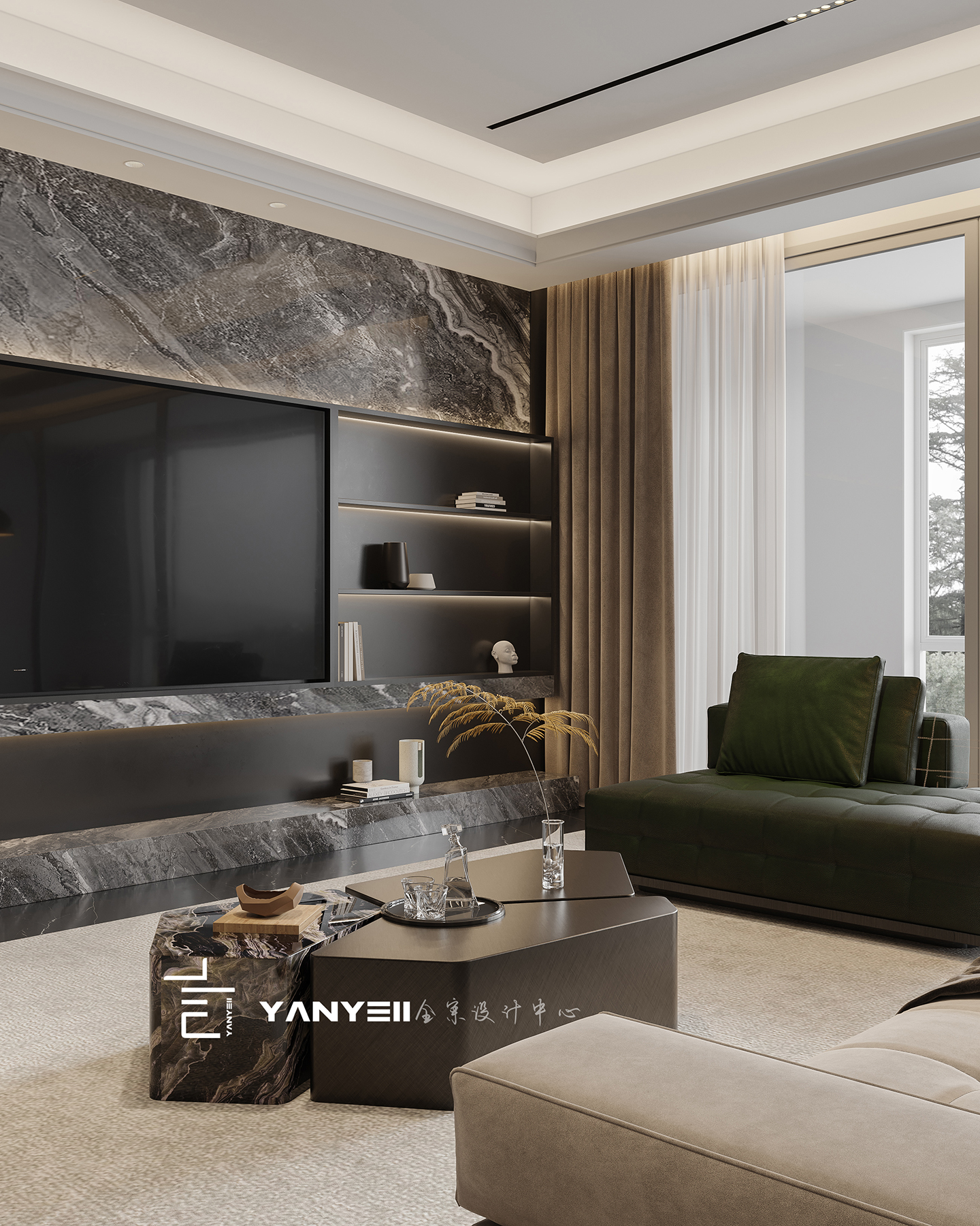 杭州东潮府现代意式轻奢案例丨中国杭州-13