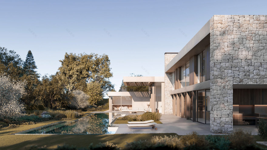 庐悦里自然度假地(注:Lu·ury可能为自创词,推测音为庐悦里,若有准确信息可替换) 丨西班牙马德里丨Ramón Esteve Estudio-4