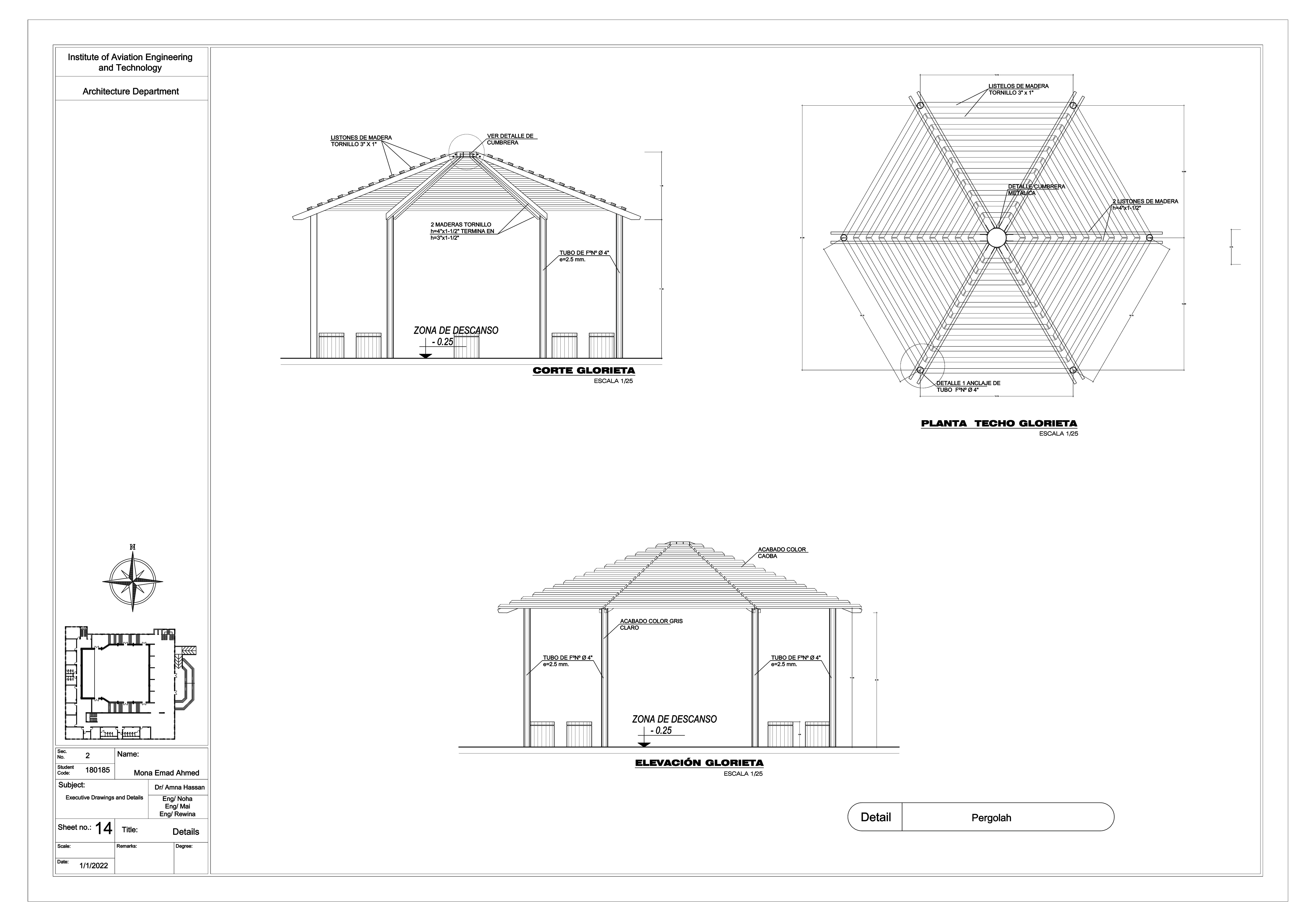 Theater Project " shop drawing "-14