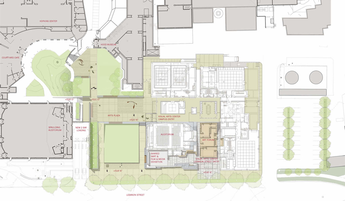 达特茅斯学院视觉艺术中心丨马查多与西尔韦蒂事务所-4