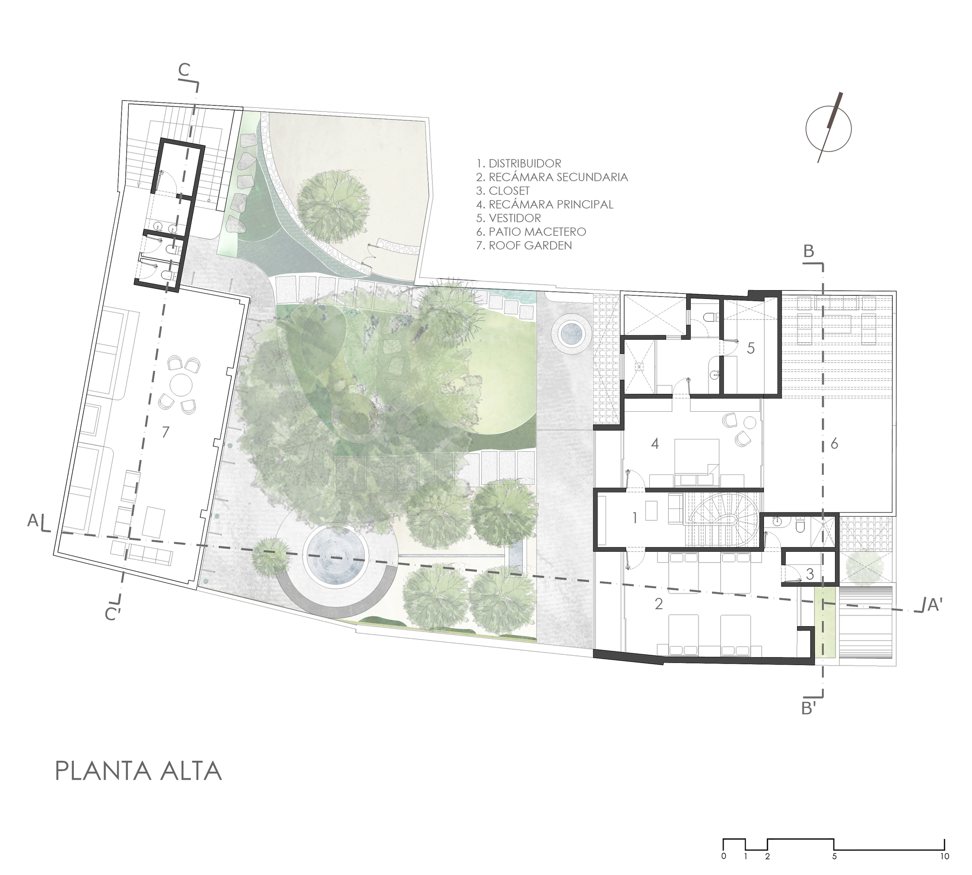 圣伊格纳西奥之家丨墨西哥丨Amarillo Amate Arquitectura-39