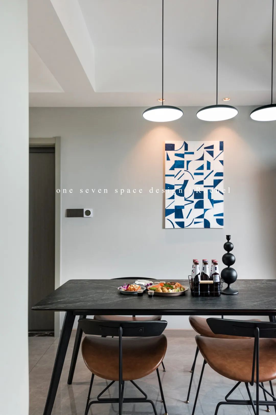 流淌岁月 · 港府四期现代家居设计丨one seven space design-55