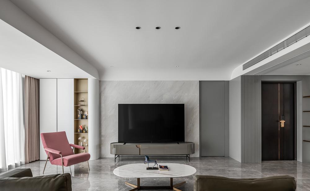 现代轻奢风四口之家设计-8